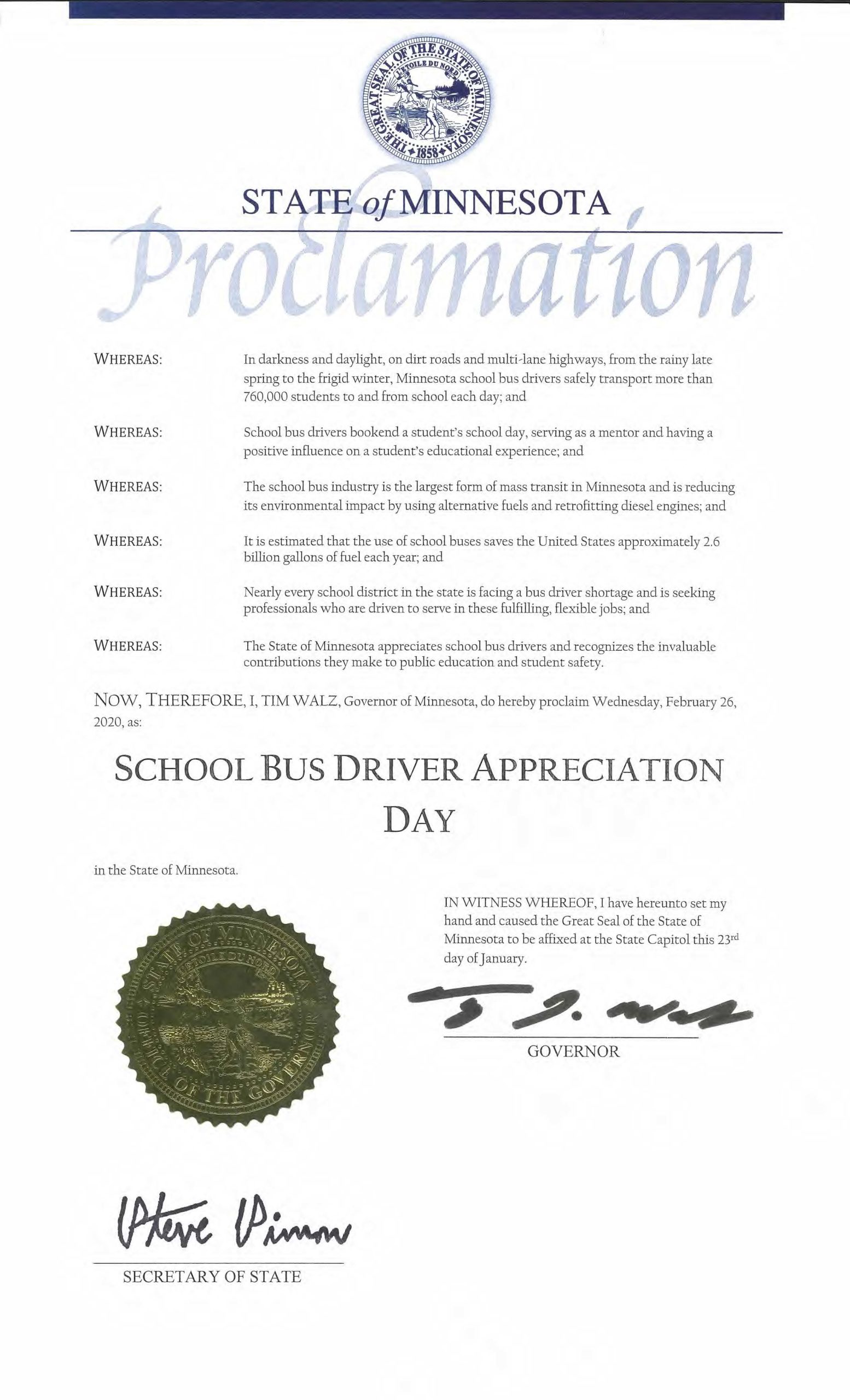 bus appreciation day 2021 united states